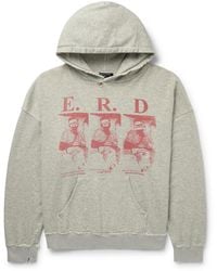 Enfants Riches Deprimes - Distressed Logo-Print Cotton-Jersey Hoodie - Lyst