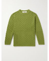 Séfr - Aki Open-knit Cashmere Sweater - Lyst