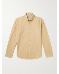 Carhartt - Bolton Button-down Collar Logo-embroidered Cotton Oxford Shirt - Lyst