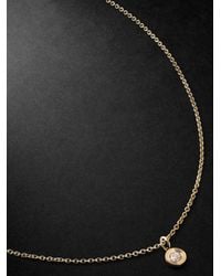 Sydney Evan - Gold Diamond Chain Necklace - Lyst