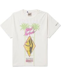GALLERY DEPT. - Doc Johnson Heat Wave Glittered Printed Cotton-jersey T-shirt - Lyst