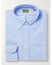 Sid Mashburn - Button-down Collar Oxford Cotton Shirt - Lyst