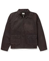 Bode - Coach Waxed-cotton Blouson Jacket - Lyst