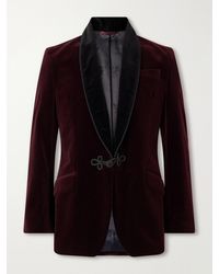 Favourbrook - Cotton-Velvet Tuxedo Jacket - Lyst