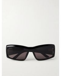 Gucci - Square-Frame Recycled-Acetate Sunglasses - Lyst