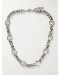 Givenchy - G Chain Silver-tone Necklace - Lyst