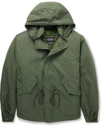 FRIZMWORKS - Oscar Convertible Cotton And Nylon-Blend Twill Hooded Jacket With Ripstop Liner - Lyst