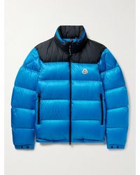 Moncler - Peuplier Logo-Appliquéd Quilted Shell And Ripstop Down Hooded Jacket - Lyst
