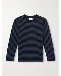 Folk - Striped Cotton T-shirt - Lyst