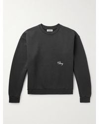 CHERRY LA - Sweatshirt aus Baumwoll-Jersey mit Logostickerei - Lyst