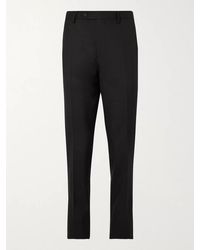 MR P. - Grosgrain-Trimmed Virgin Wool Tuxedo Trousers - Lyst