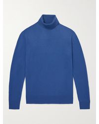 Loro Piana - Dolcevita Slim-fit Baby Cashmere Rollneck Sweater - Lyst