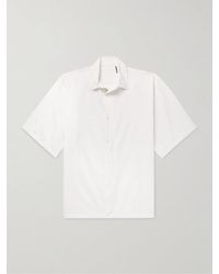 Kaptain Sunshine - Cotton And Silk-Blend Twill Shirt - Lyst