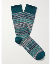 Missoni - Socken aus einer Baumwollmischung in Häkelstrick - Lyst
