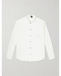 Loewe - Paula's Ibiza Anagram-Embroidered Lyocell-Poplin Shirt - Lyst