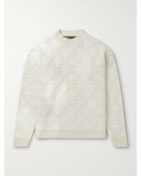 Aztech Mountain - Matthew Day Jackson Snowflake Virgin Wool-Blend Sweater - Lyst