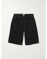 Agolde - Fusion Straight-Leg Denim Shorts - Lyst