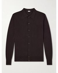 Caruso - Silk And Cotton-Blend Cardigan - Lyst