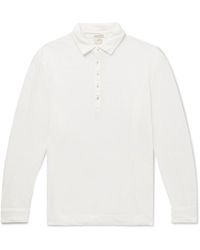 Massimo Alba - Raya Slim-fit Linen Polo Shirt - Lyst