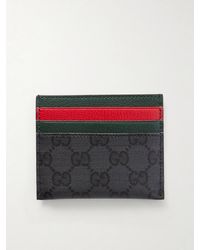 Gucci - Gg-Printed Coated Canvas Cardholder - Lyst