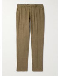 Boglioli - Slim-Fit Straight-Leg Linen Suit Trousers - Lyst