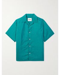Jil Sander - Camp-collar Padded Shell Shirt - Lyst