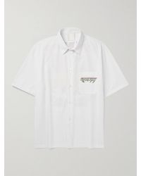 Givenchy - Printed Cotton-poplin Shirt - Lyst