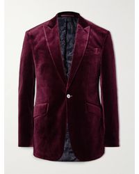 Favourbrook - Newport Cotton-velvet Tuxedo Jacket - Lyst
