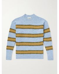 Dries Van Noten - Master Striped Alpaca-blend Sweater - Lyst