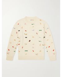 Bode - Zoologist Merino Wool Sweater - Lyst