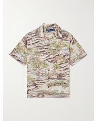 Polo Ralph Lauren - Convertible-Collar Printed Woven Shirt - Lyst