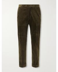 Polo Ralph Lauren - Chester Tapered Cotton-blend Corduroy Suit Trousers - Lyst