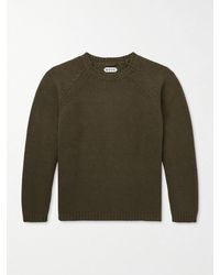 Bode - Ribbed-Knit Cashmere Sweater - Lyst