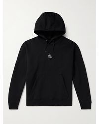 Nike - Acg Tuff Logo-embroidered Cotton-blend Jersey Hoodie - Lyst