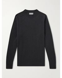 Margaret Howell - Seamless Merino Wool And Cashmere-Blend Sweater - Lyst