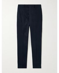 Slowear - Incotex Straight-leg Stretch-cotton Trousers - Lyst