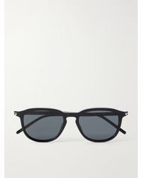 Saint Laurent - Sl 939 Round-Frame Recycled Acetate Sunglasses - Lyst