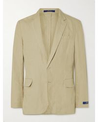 Polo Ralph Lauren - Unstructured Linen Suit Jacket - Lyst