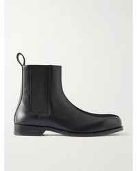 Loewe - Bobine Leather Chelsea Boots - Lyst