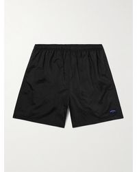 Noah - Straight-leg Mid-length Logo-appliquéd Swim Shorts - Lyst