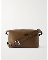 Berluti - Toujours Soft Leather Messenger Bag - Lyst