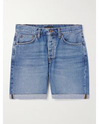 Nudie Jeans - Shorts A Gamba Dritta - Lyst