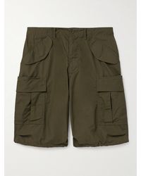 Beams Plus - Straight-leg Cotton-ripstop Cargo Shorts - Lyst