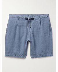 Hartford - Shorts slim-fit a gamba dritta in lino con coulisse Tank - Lyst