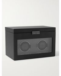 Wolf - Axis Vegan Leather Two-Piece Watch Winder - Lyst