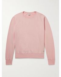 Edwin Cotton-jersey Sweatshirt - Pink