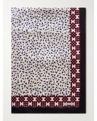Dries Van Noten - Printed Satin Scarf - Lyst
