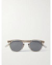 Saint Laurent - D-frame Acetate And Silver-tone Sunglasses - Lyst