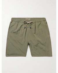 Faherty - Shorelite Straight-leg Mid-length Stretch Recycled Swim Shorts - Lyst