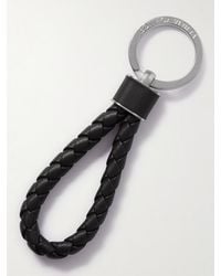 Bottega Veneta - Tone And Braided Leather Key Fob - Lyst